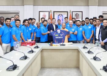 मुख्यमंत्री से मिली लखनऊ सुपर जायंट्स की टीम, जीत के लिए मुख्यमंत्री ने दी शुभकामनाएं*
