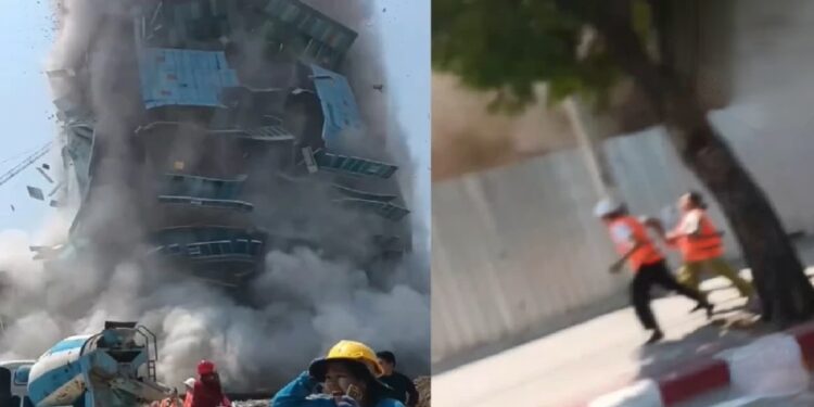 म्यांमार में 7.7 तीव्रता का भूकंप, थाईलैंड में तबाही