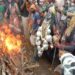 काशी में खेली गई जलती चिताओं की राख से होली ,भूत प्रेत भी हुए शामिल