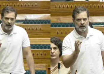 NEW DELHI :वोटर लिस्ट गड़बड़ी को लेकर सदन में गरजे राहुल गांधी,चर्चा कराये जाने की मांग की