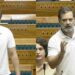 NEW DELHI :वोटर लिस्ट गड़बड़ी को लेकर सदन में गरजे राहुल गांधी,चर्चा कराये जाने की मांग की