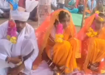 Telangana Wedding: तेलंगाना में अनोखी शादी ,एक दूल्हा 2 दुल्हन और 7 फेरे