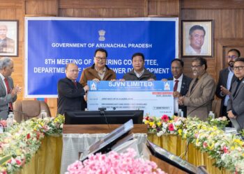 एसजेवीएन ने अरुणाचल प्रदेश में  भूमि मुआवजे के रूप में 269.97 करोड़ रुपए जारी किए