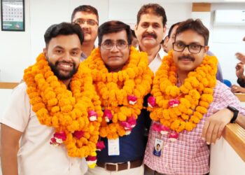 LUCKNOW :बृजेश तिवारी तथा शिवकुमार सिंह चुने गए उप-महामंत्री*