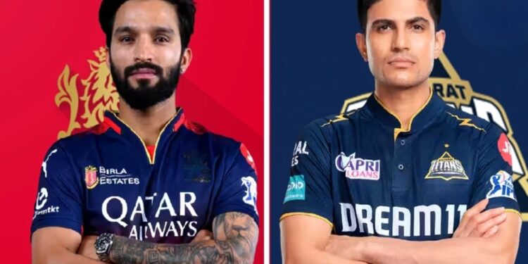 RCB बनाम GT: चिन्नास्वामी में हाई-वोल्टेज मुकाबला, जानें संभावित प्लेइंग 11 और पिच रिपोर्ट