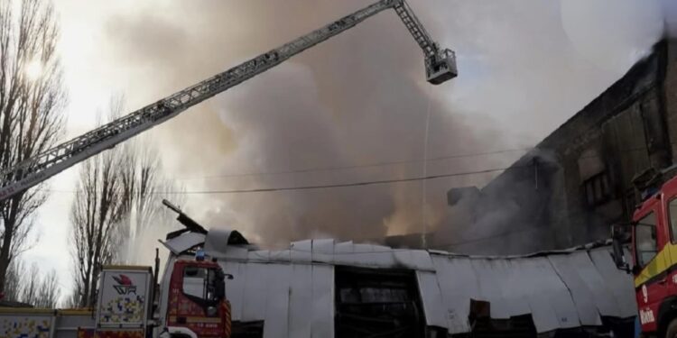 कीव में भारतीय दवा कंपनी पर रूसी मिसाइल हमला, गोदाम जलकर राख