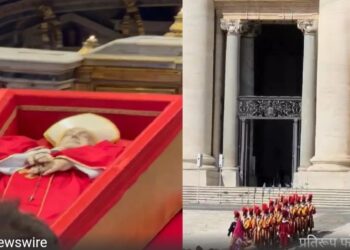 पोप फ्रांसिस के ताबूत के पास सेल्फी का बेशर्म तमाशा, वेटिकन का फूटा गुस्सा!