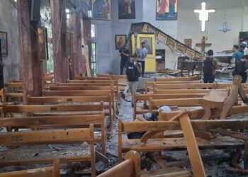 INTERNATIONAL NEWS -दमिश्क के सेंट एलियास चर्च में एक आत्मघाती हमले में 20 लोगों की मौत ,50 घायल