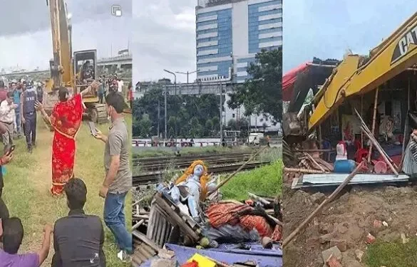 NEW DELHI-ये बांग्लादेश को हो क्या गया है! ढाका में फिर तोडा दुर्गा मंदिर , भारत ने कड़ा विरोध दर्ज कराया
