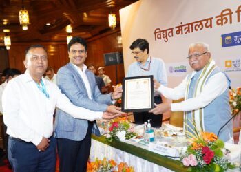 SHIMLA-एसजेवीएन विद्युत मंत्रालय के विशेष पुरस्कार ‘राजभाषा प्रभा’ से सम्‍मानित