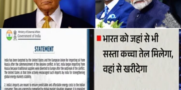 INTERNATIONAL NEWS -ट्रंप की धमकी बनाम राष्ट्रीय हित सर्वोपरि,भारत फर्स्ट की नीति 