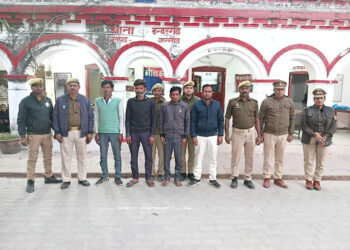 कन्नौज: प्रेमी को सिर मुंडवाकर, जूते की माला पहनाने वाले चार गिरफ्तार