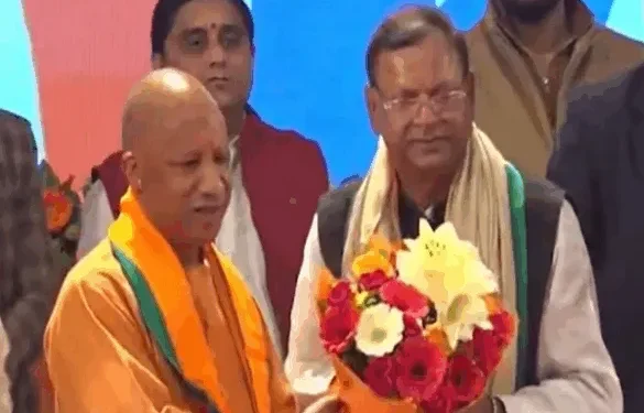 LUCKNOW-यूपी बीजेपी अध्यक्ष बने पंकज चौधरी ,CM योगी की मौजूदगी में पीयूष गोयल ने किया ऐलान