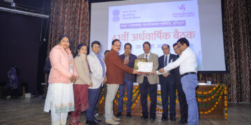  ऋषिकेश -टीएचडीसी नराकास वैजयंती योजना के अंतर्गत प्रथम पुरस्कार से सम्मानित