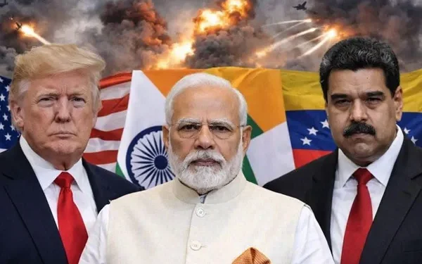 नई दिल्ली-वेनेजुएला मामले पर आया भारत का बयान-हालात पर बारीकी से नजर…
