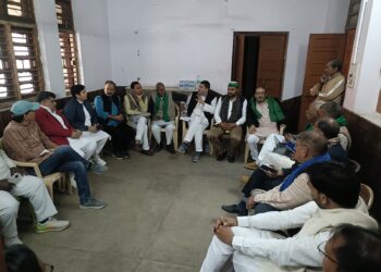 नई दिल्ली -US ट्रेड डील के विरोध में किसान-मजदूर संगठनों का संयुक्त मोर्चा