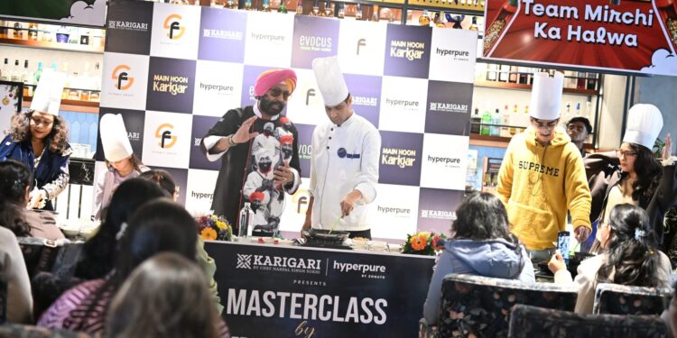 देहरादून-शेफ हरपाल सिंह सोखी ने देहरादून में लाइव क्यूलिनरी मास्टरक्लास की मेज़बानी की