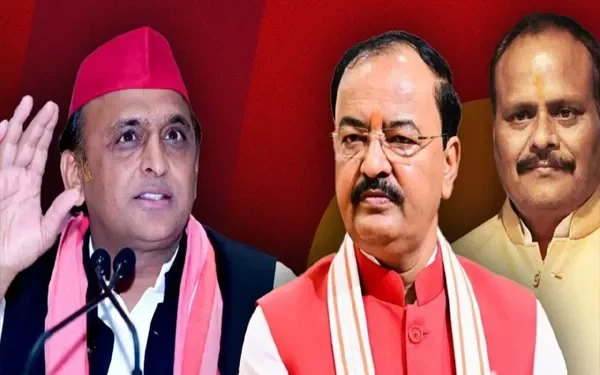 LUCKNOW-सपा प्रमुख अखिलेश यादव ने डिप्टी सीएम ब्रजेश और केशव मौर्य को दिया ये खुला ऑफर