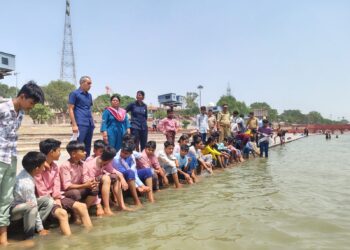 LUCKNOW–आदर्श माध्यमिक विद्यालय, जन भवन, लखनऊ के 41 विद्यार्थियों का अयोध्या धाम में शैक्षिक-सांस्कृतिक भ्रमण