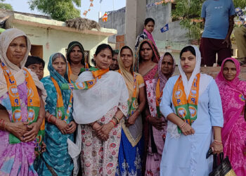 कन्नौज:विपक्ष की ‘बुद्धि शुद्धि’ के लिए महिलाओं ने किया सद्बुद्धि यज्ञ