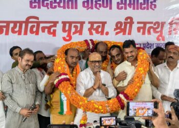 LUCKNOW-बहुजन समाज पार्टी छोड़कर सैकड़ों समर्थकों के साथ जयविंद कांग्रेस में शामिल