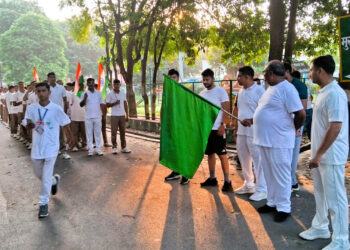 कन्नौज: नशा मुक्त युवा विकसित भारत थीम पर निकाली गई नशा मुक्त मैराथन